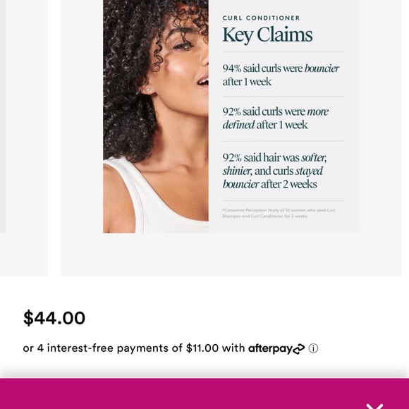 Virtue Curl conditioner 6.7 oz - Picture 4 of 4